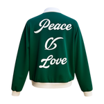 "Peace & Love" Heavyweight Cotton Knit Rugby