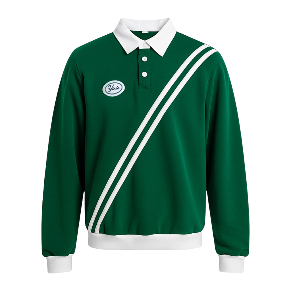 "Peace & Love" Heavyweight Cotton Knit Rugby