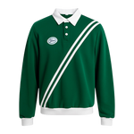"Peace & Love" Heavyweight Cotton Knit Rugby